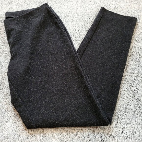 EILeen Fisher Womens Pants Medium Dark Gray Pull On Italian Viscose Casual 15997 - Picture 1 of 11